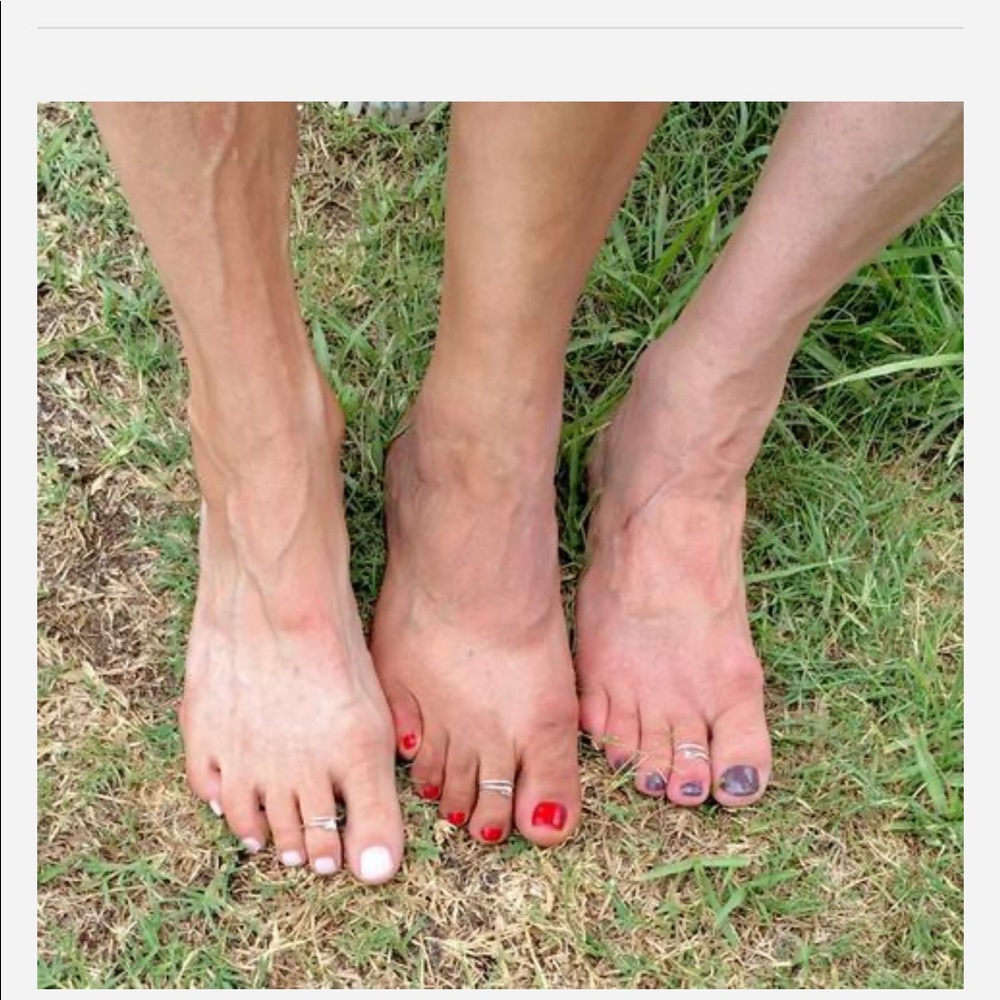 Rubini Jewelers Oar Toe Ring Sterling Silver - Picture 4 of 4